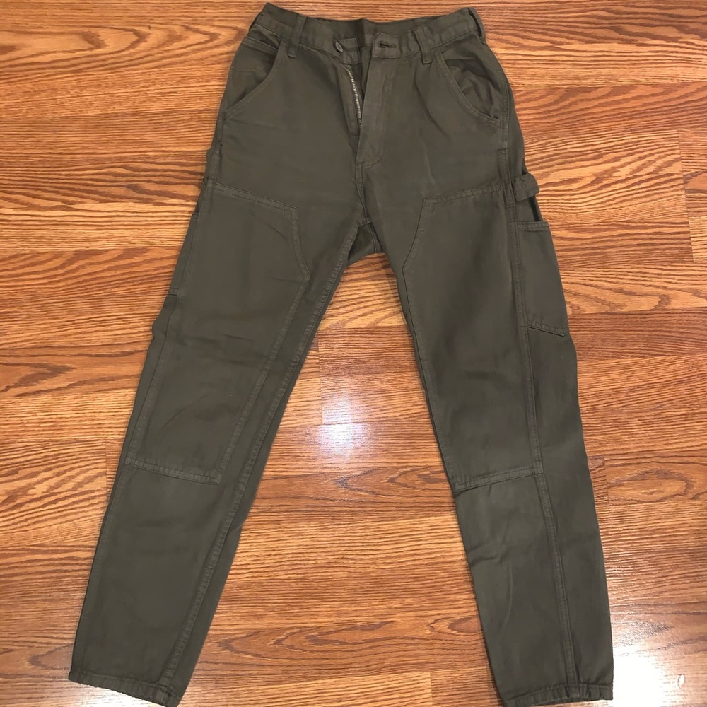 Army green J. Galt cargo pants